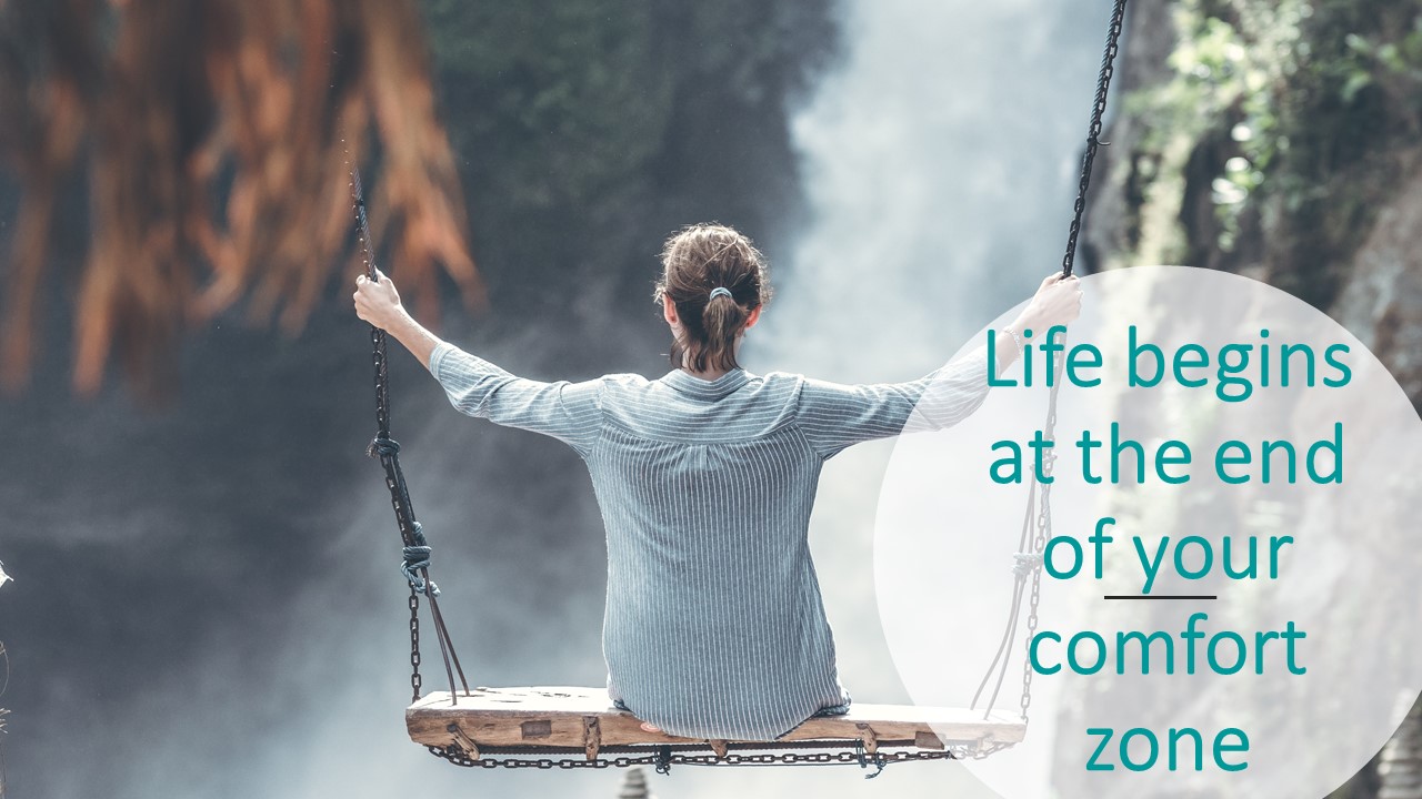 5 + 1 tip om buiten je comfortzone te stappen.